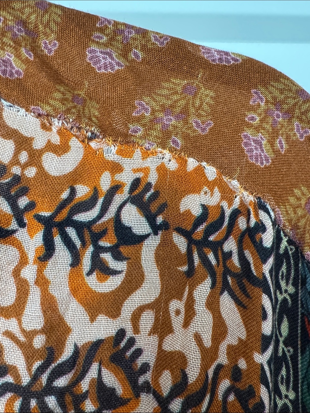 Free People Bombay Mixed Print Kimono - Picture 6 of 16
